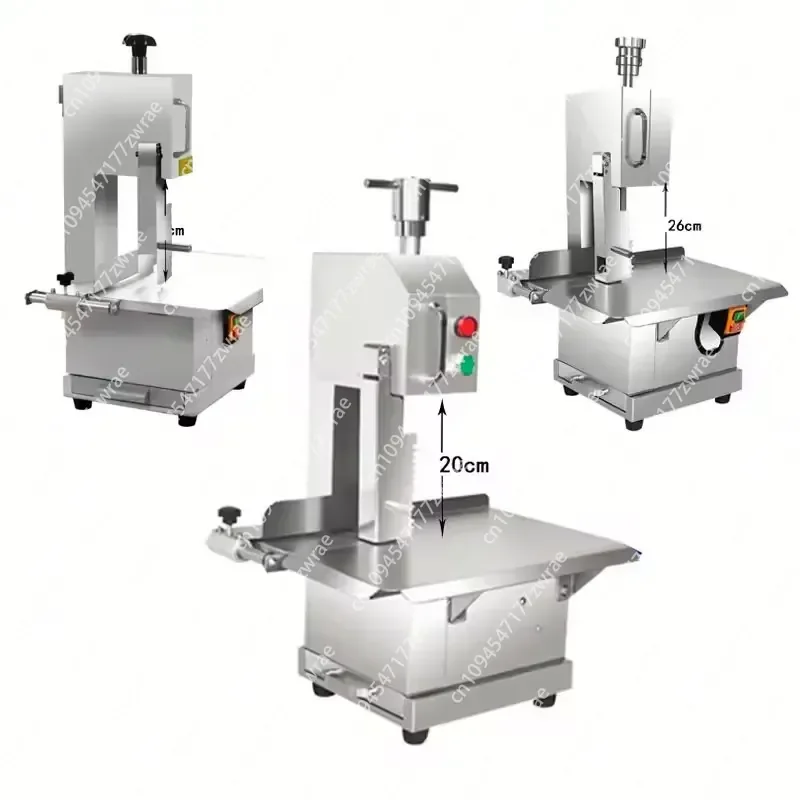 Commercial Automatic Meat Bone Cutting Machine Stainless Steel Meat and Bone Cutting Machine Electric Saw