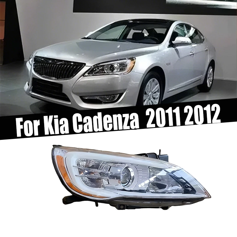 

For Kia Cadenza 2011 2012 headlight assembly models LED daytime running light headlight xenon modification parts original facto