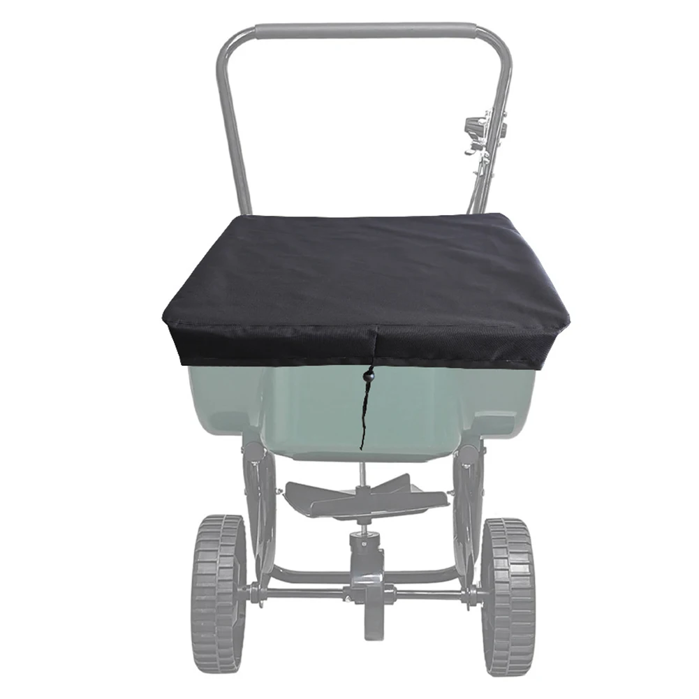 Waterproof Fertilizer Spreader Cover with Windproof Elastic Hem Fits Mini and Other Brands 25 9 by 25 9 Inches