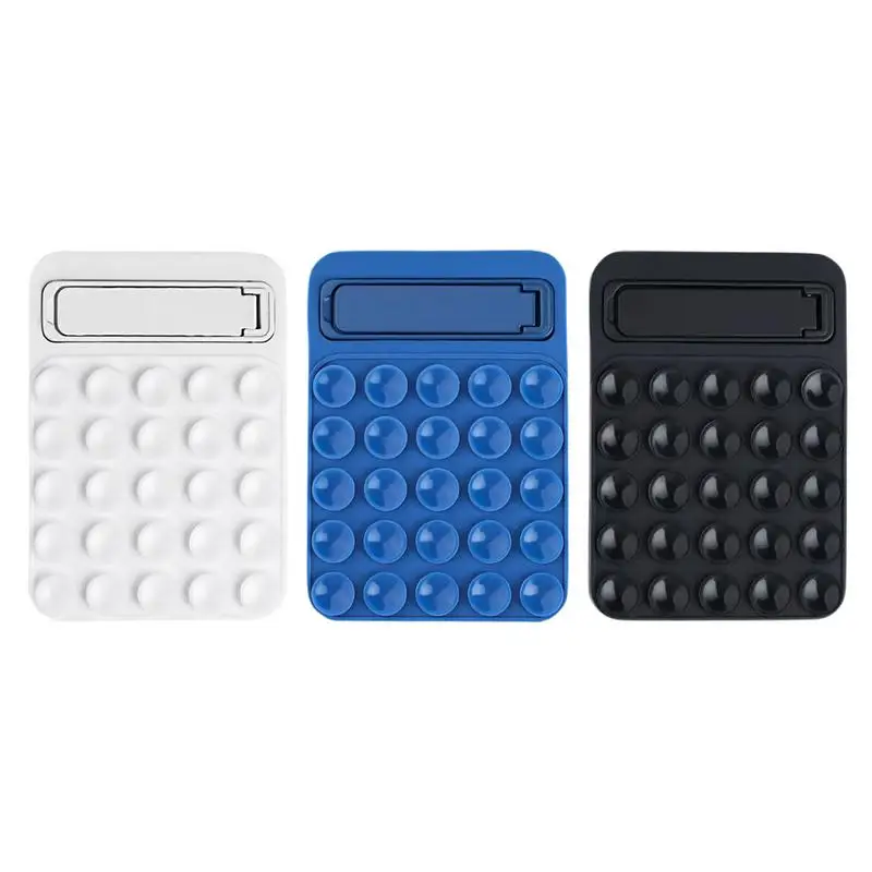 

Silicone Suction Cup Phone Case Non-slip Multifunctional Suction Phone Mount Bracket Desktop Metal Bracket For Glass Desktop