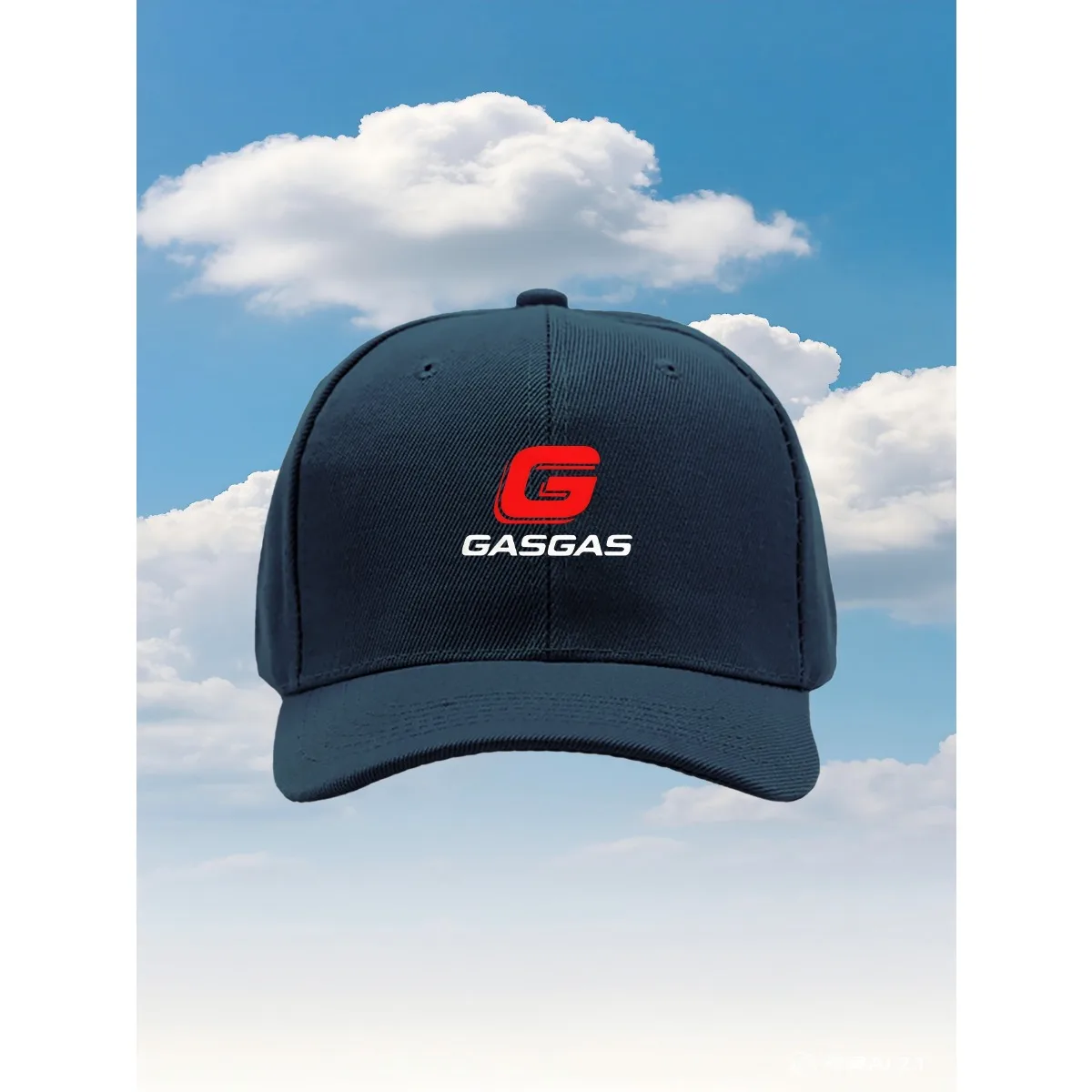 قبعة سائق الشاحنة موديل جديد GASGAS2025 مع تصميم مطبوع ممتع وقابل للتعديل، مثالية للأنشطة الخارجية والسفر واليومية