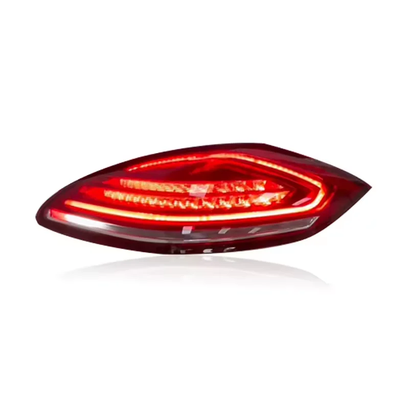 SJC Auto Car Tail Lights For Porsche Panamera 2010-2013 970.1 to 970.2 LED Rear Lamp Tail Light