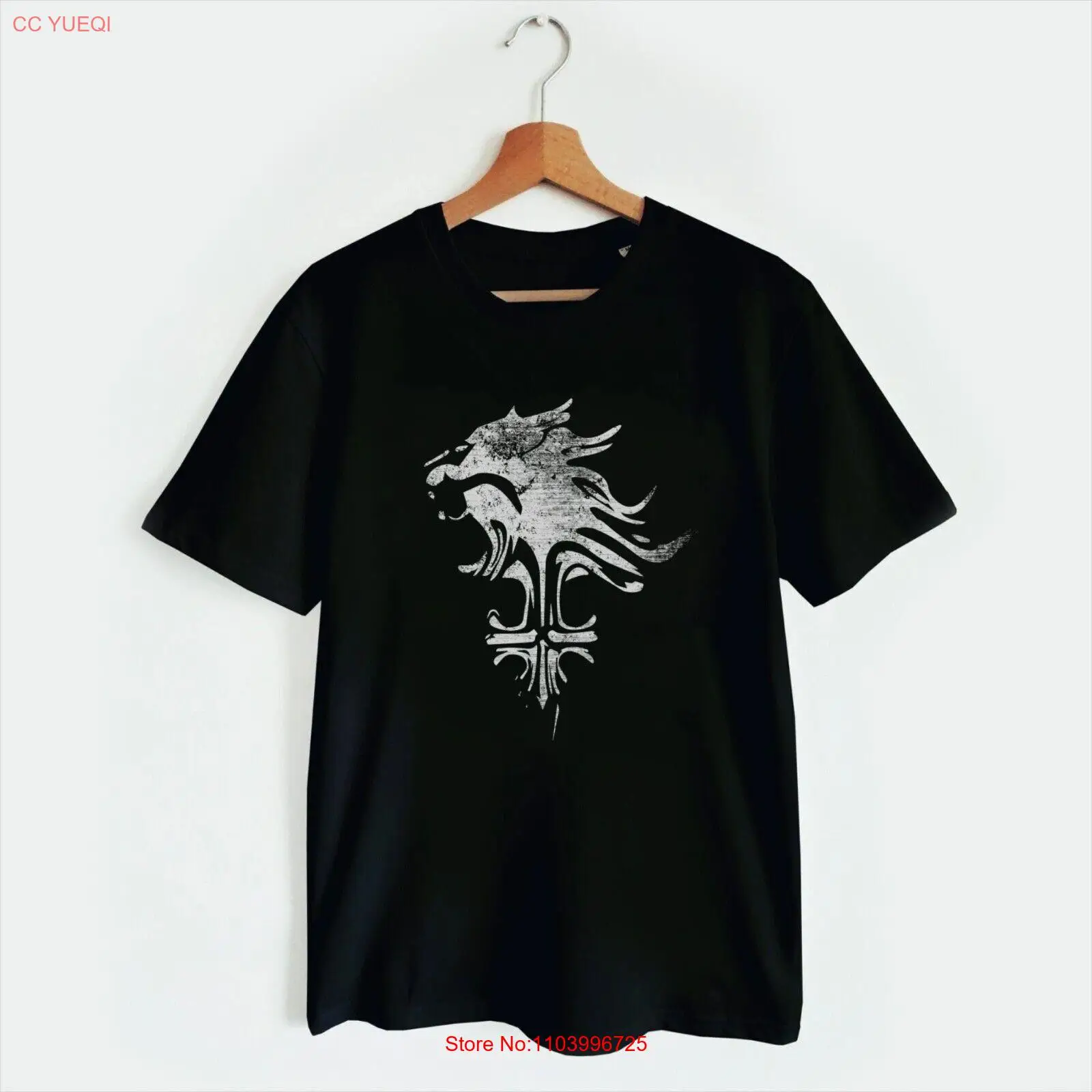 Squall Leonhart Shirt Lionheart Final Fantasy T-shirt Geek Tee Anime Otaku Manga