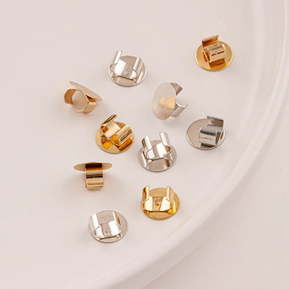 Hair ring hair rope clip fastener c buckle fastening accessories rubber band Hair Ring DIY headwear accessories 50pcs