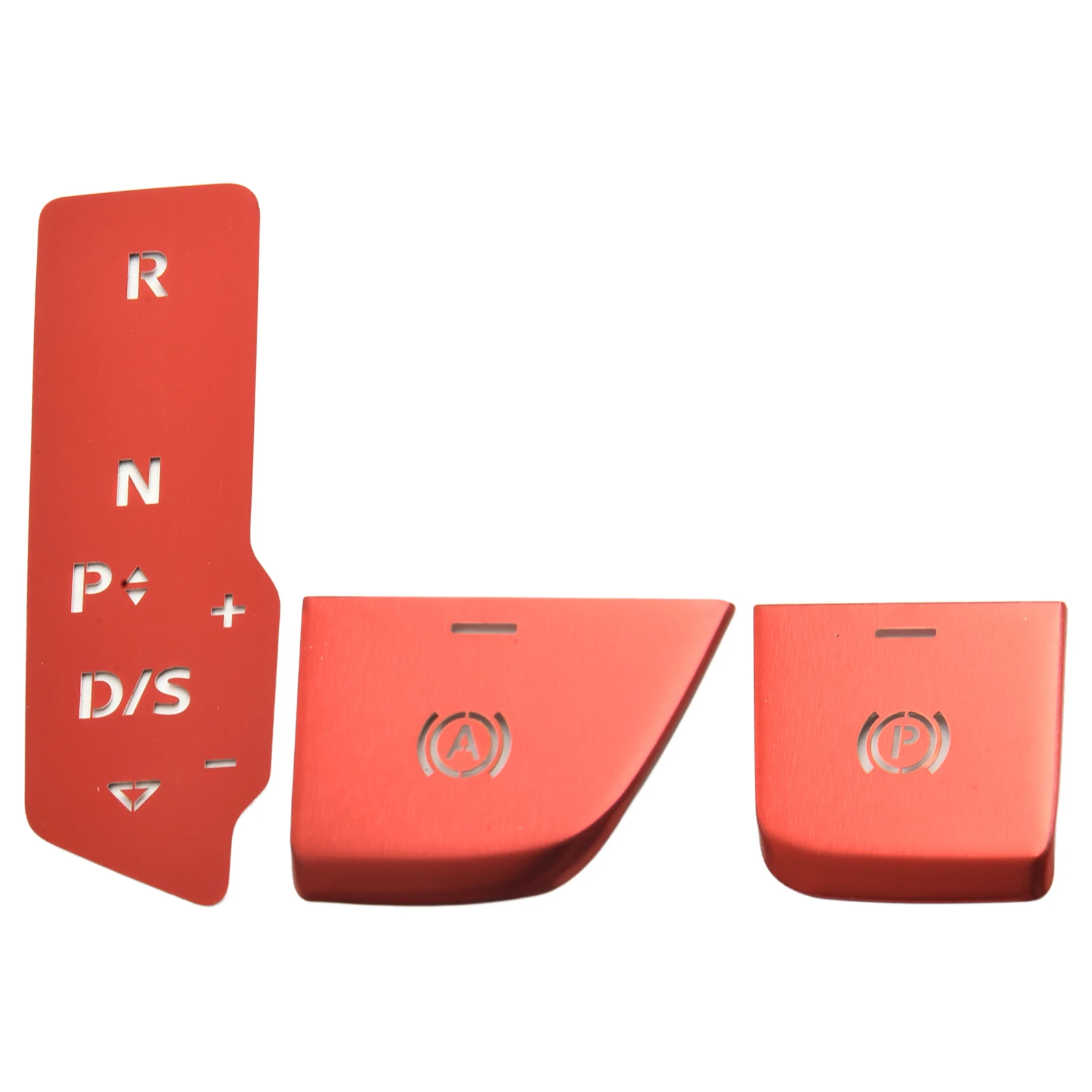 Q5 Gear Shift Sticker Center Console Trim Upscale Look Vehicle Decoration Aluminum Material Manual Measurement Deviation