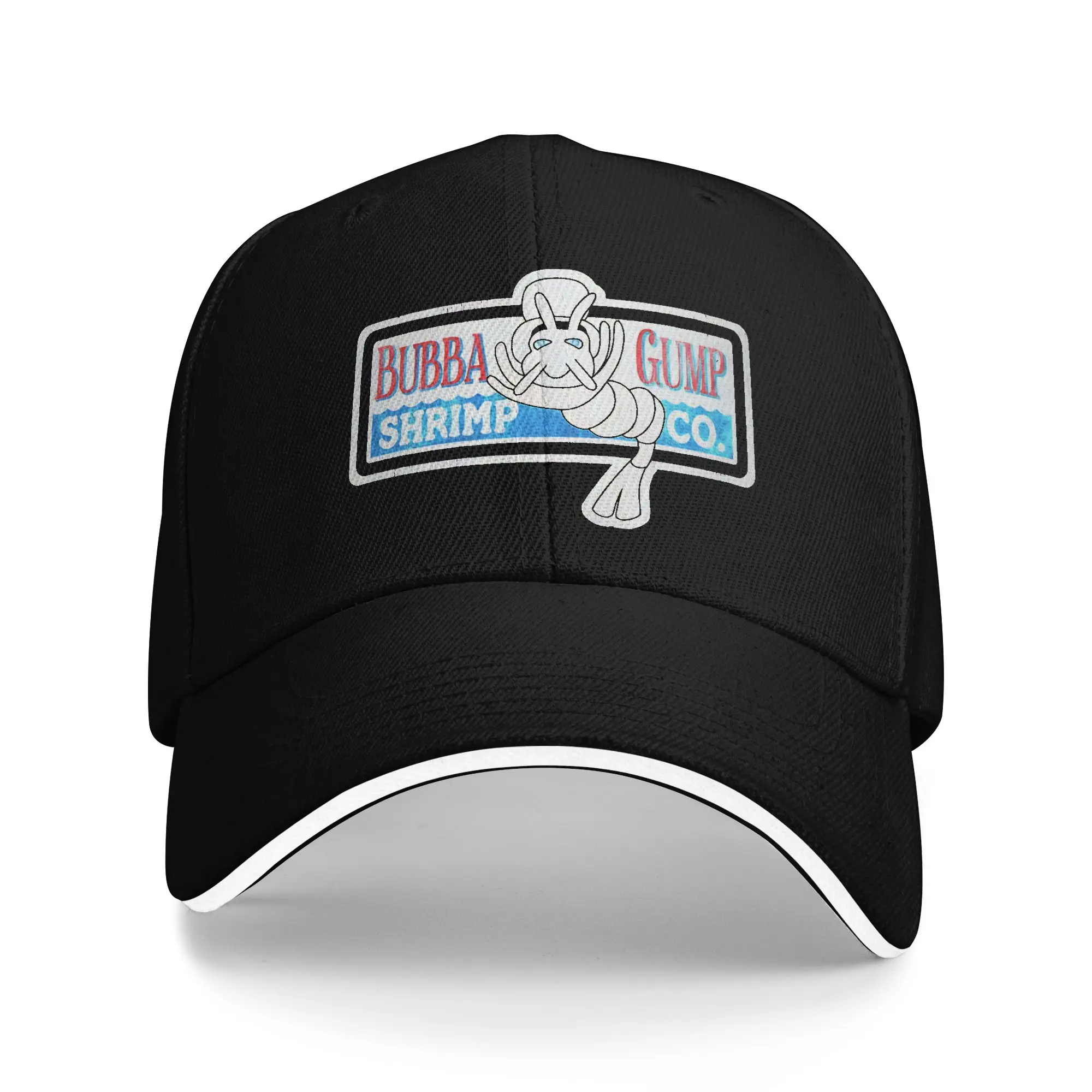 Forrest Gump Bubba Gump Shrimp Co Sandwich Caps Unisex Casual Baseball Cap Movie High Quality Sports All seasons Hat Adult