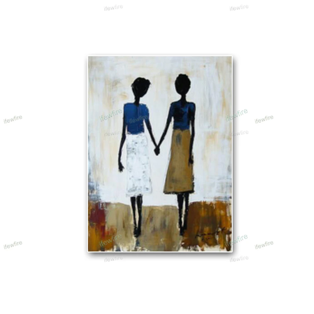 

Blue Sea View Abstract Drawing Modern Gold Leaf Mural Decor Living Room Pure Handmade Oil Painting Interior Wall Art Picture