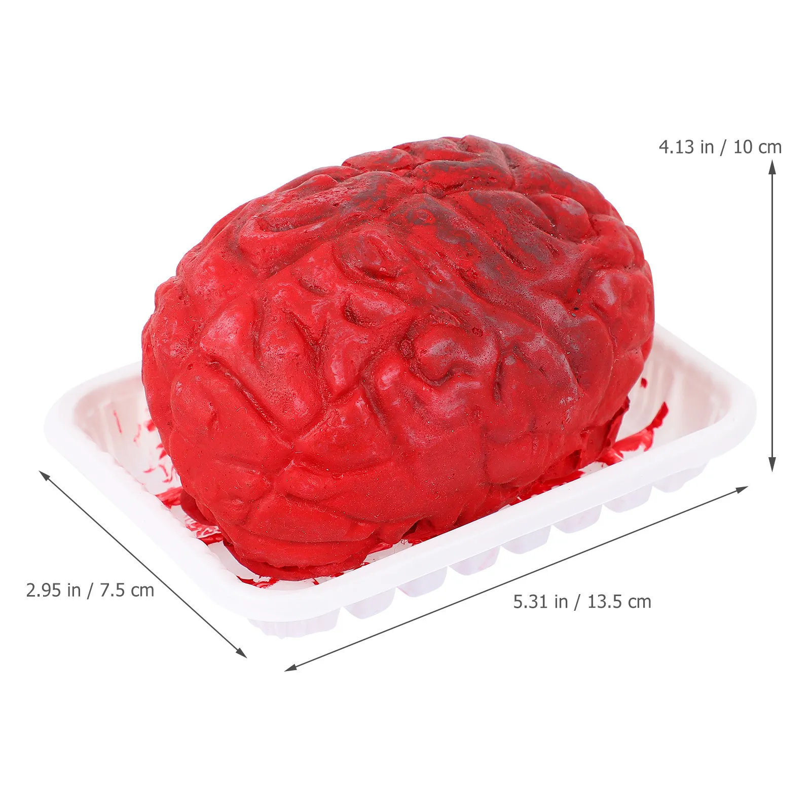 Halloween Simulation Human Food Box Decoration Durable Plastic Haunted House Props for Scary Party Halloween Decor
