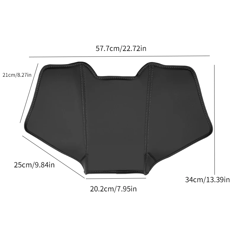 For 2025 Model Y Juniper rear air conditioning vent anti kick pad, Refreshed Model Y interior suede protection pad, dust pad