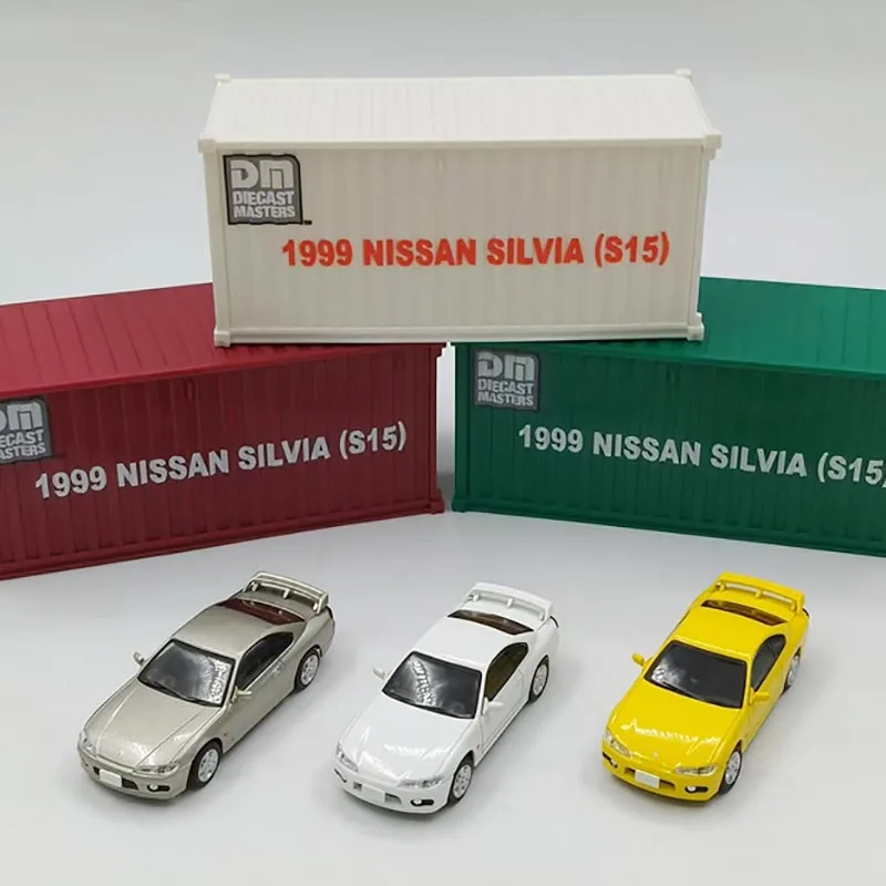 DM 1:64 NISSAN SILVIA S15 Dryad alloy car model Collectibles desktop decoration Adult Gift Hobby & Toys