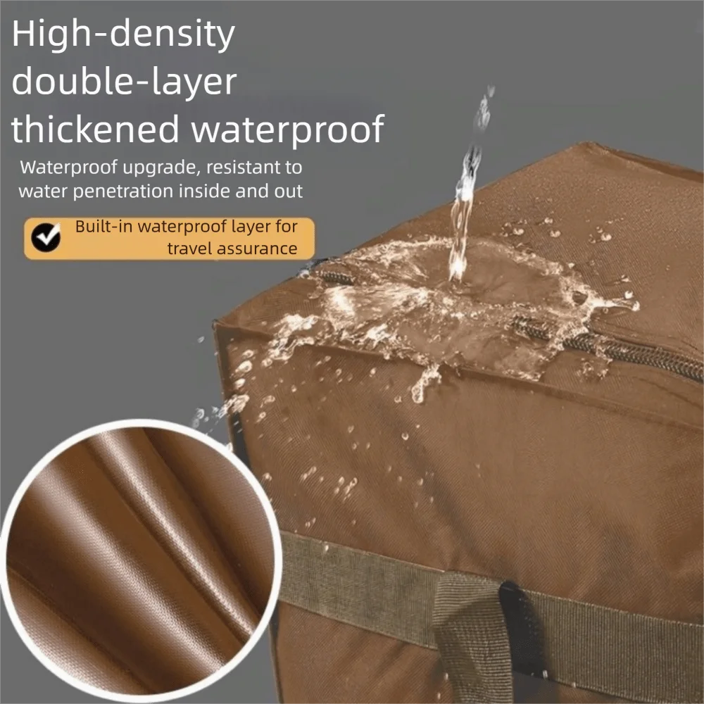 

Portable Large Capacity Travel Duffle Bag Oxford Waterproof Travel Luggage Bag Sports Business Trip Messenger Bag Men