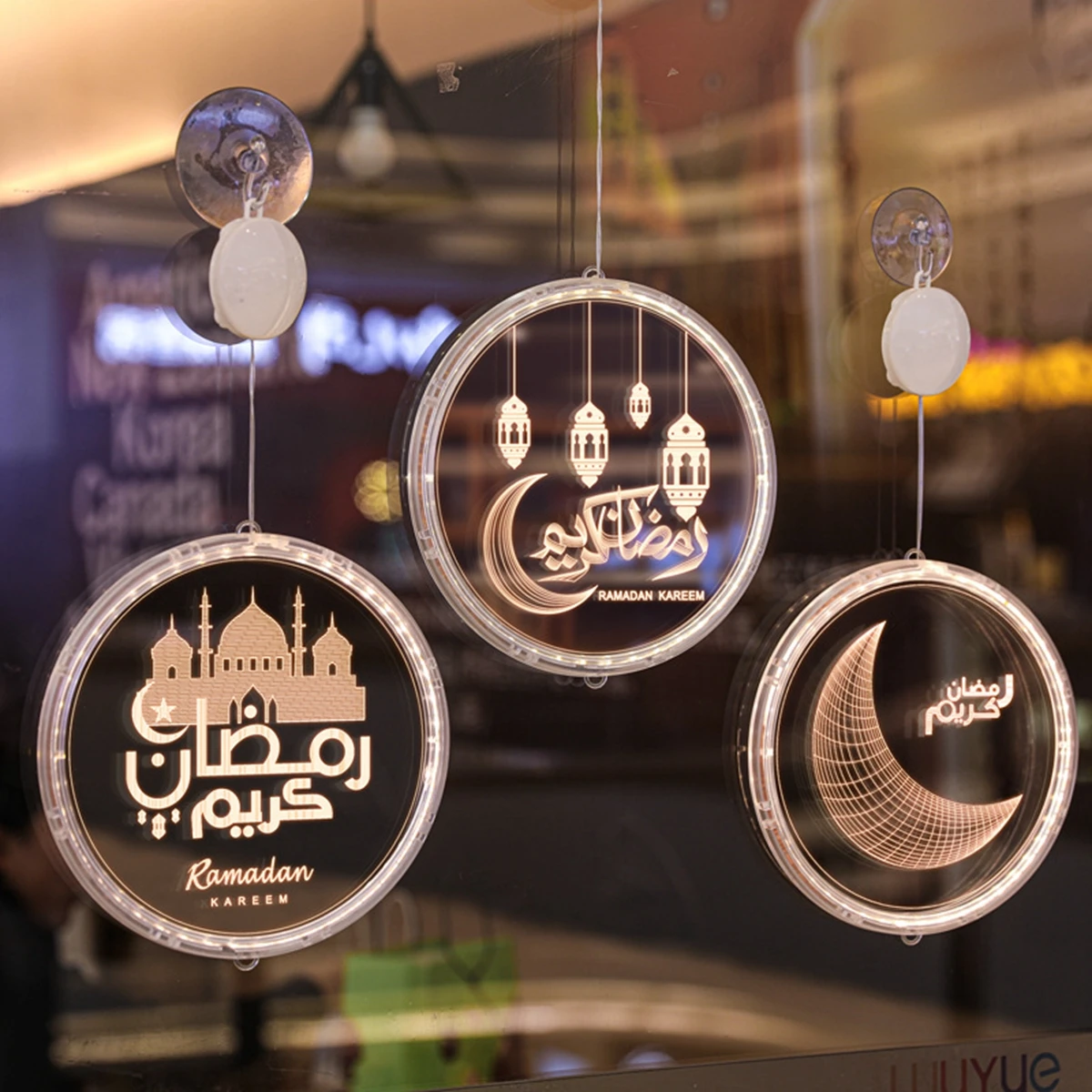 

Eid Mubarak Round Light Pendant 2024 Ramadan Decorations For Home Islamic Muslim Party Supplies Ramadan Kareem Eid Al-Adha Gift