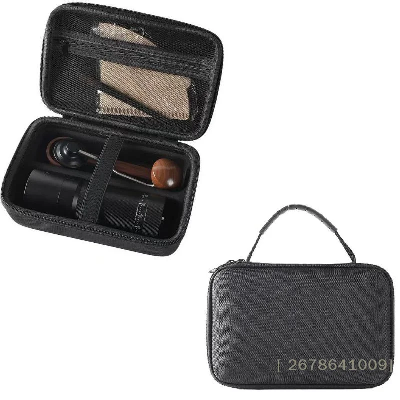 ⚑EVA Hard Shell Coffee Grinder Storage Box Hand Crank Coffee Bean Grinder Protective Cover Outdoor Portable Handbag Travel Carry