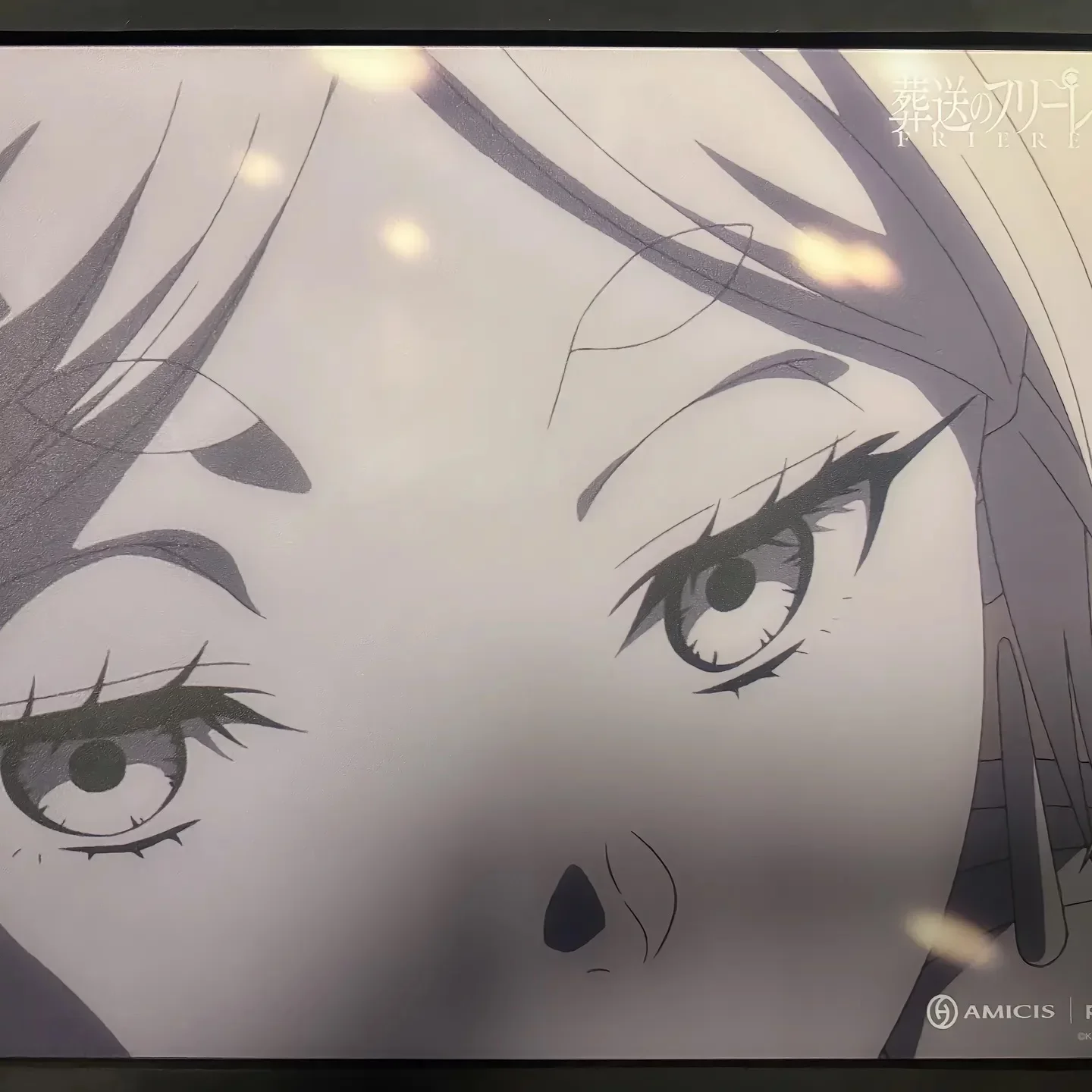 panpad Pulsar × AMICIS Frieren: Beyond Journey's End e-sports tempered glass mouse pad 4.0 Coating Optimization  (copy)