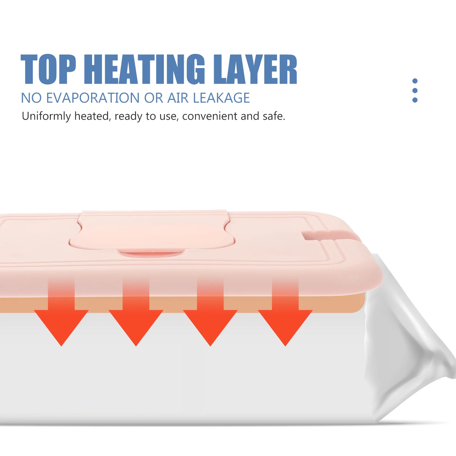 Wet Tissue Warmer for Babies Lightweight Portable Design Premium Material Fast Heating for Home Travel Car Comfortable Safe Use