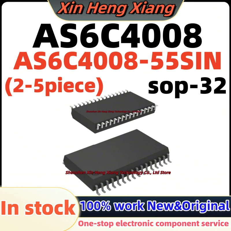 

(2-5pcs)100%new AS6C4008 AS6C4008-55SINTR AS6C4008-55SIN sop-32