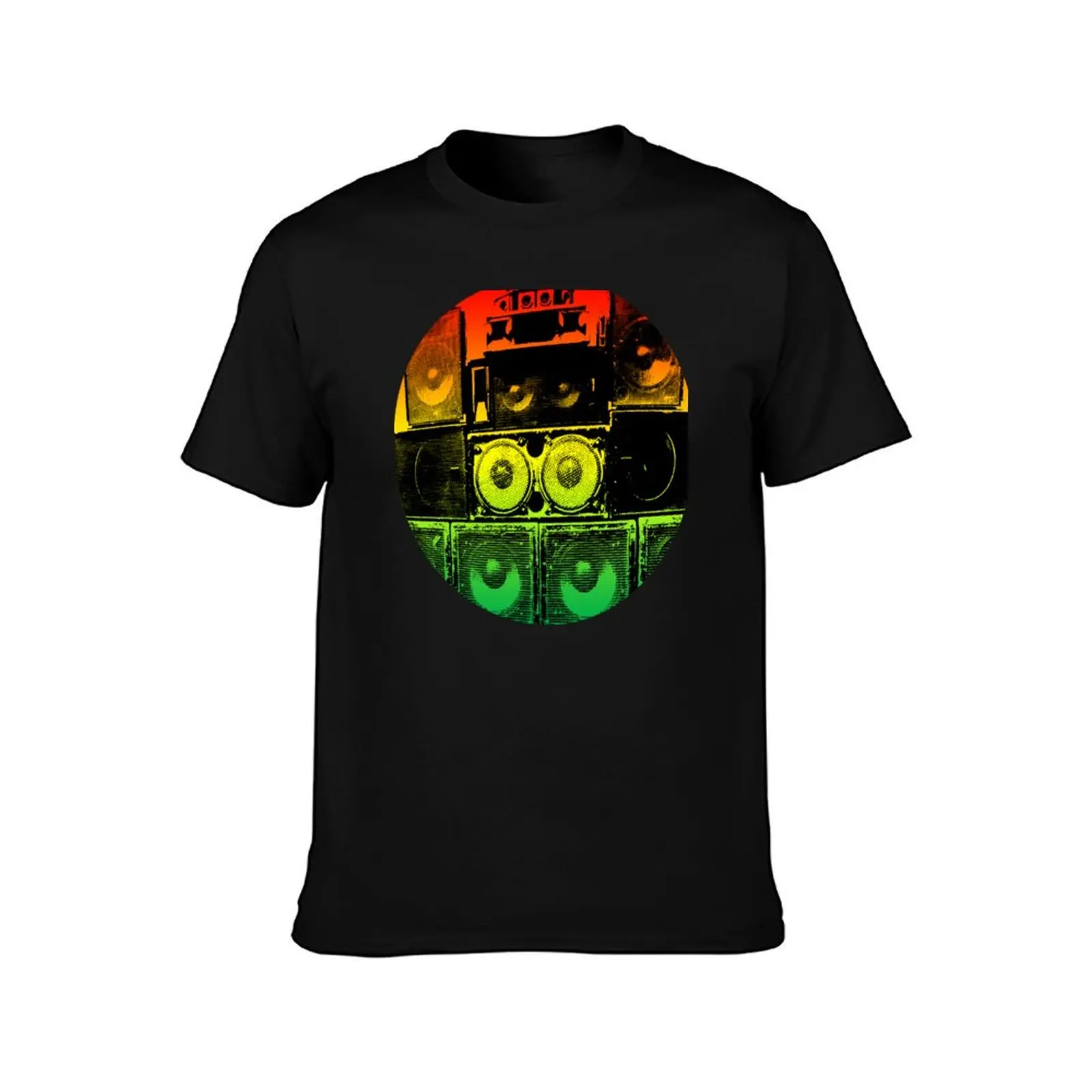 DUB SPEAKER STACK T-Shirt Simple Print Design T-Shirt