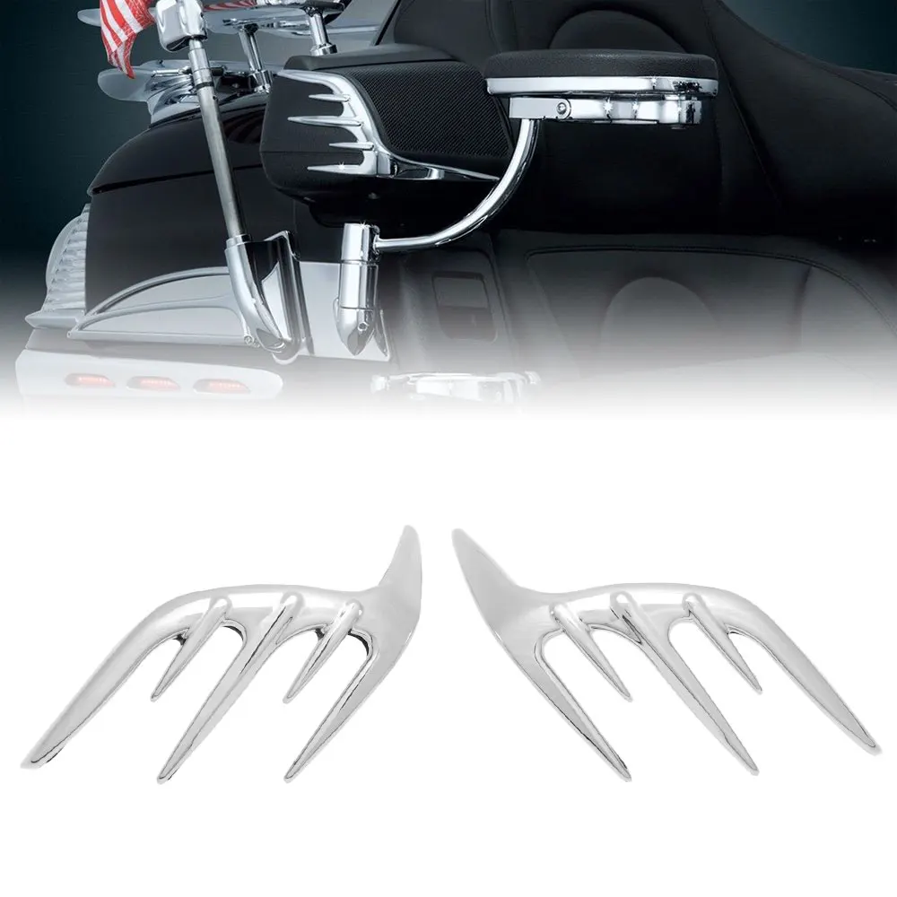 

1 Pair Motorcycle Passenger Speaker Trim Accents Fit For Honda Gold Wing GL 1800 GL1800 F B BD BE BF BH F6B 2006-2017 Accessory