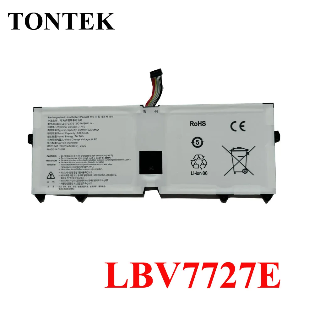 

LBV7227E Аккумулятор для ноутбука LG Gram 15Z90N 16Z90P 16Z90PC 16Z90PG 17Z90N 17Z90P