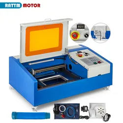 40W Laser Engraving Cutter Machine CO2 Laser Tube Wood Fabrics Leather Digital Cutter