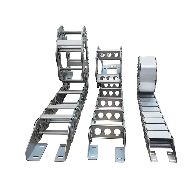 Hot-selling CNC Machine Tool Industrial Steel Cable Metal Traction Chain