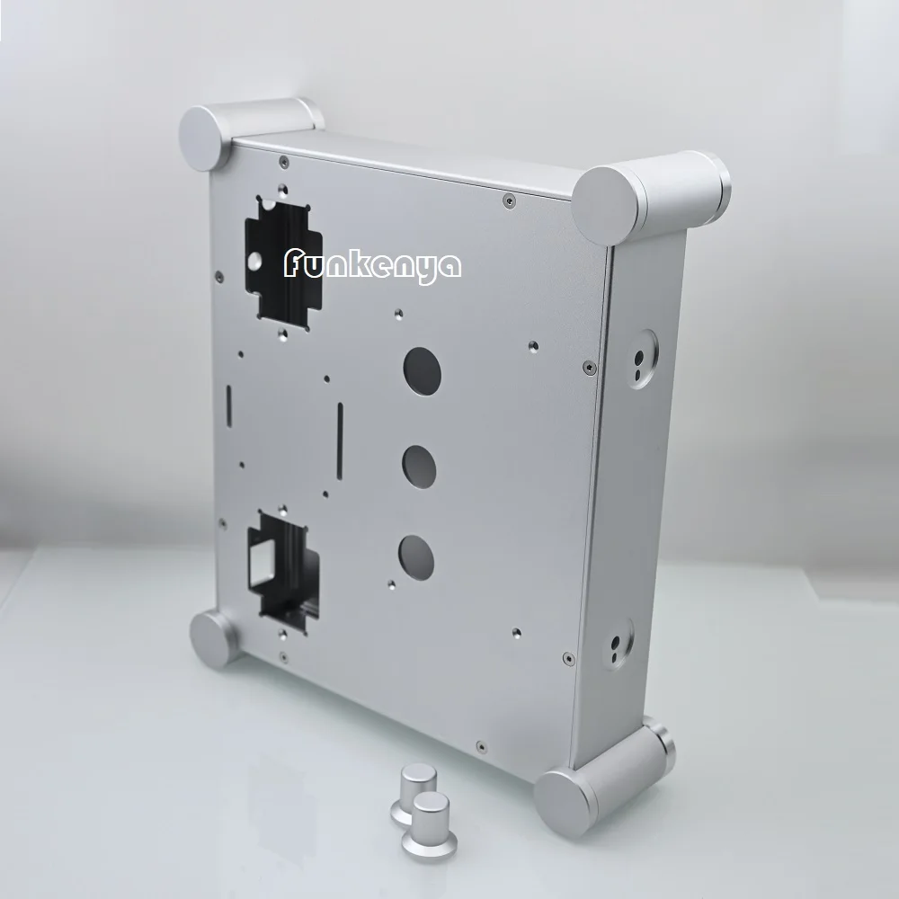 

362x86x322mm Curved Design EL34 Tube Amplifier Chassis Hifi Home Audio DIY Brushed Aluminum Power Amp Chassis 3607