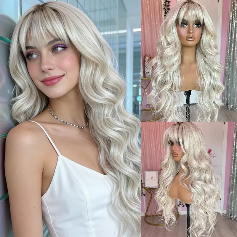 White Blonde Lace F…