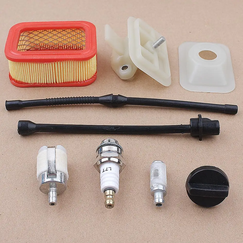 Imagem -04 - Papel Combustível Filtro Linha Tubulação Kit Gasolina Motosserra Peças de Reposição 5200 5800 52 58cc