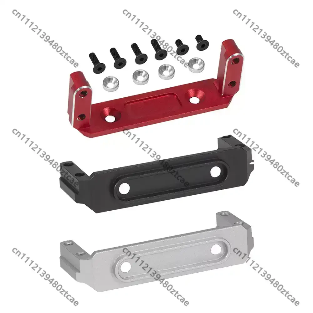 1/10 RC Simulation Portal Axle Crawler Aluminum Alloy Integrated Servo Mount Steering Gear Bracket Upgrade Replacement Parts