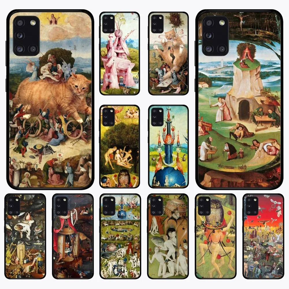 H-Hieronymus Bosch Art Phone Case For Samsung A 10 11 12 13 20 21 22 30 31 32 40 51 52 53 70 71 72 73 91 13 Shell