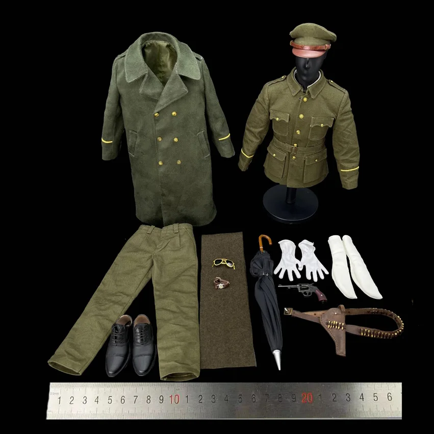 

Marsdivine G-007 1/6 Liberation Army Sneak Agent Intelligence Director Costume Suit Set for 12'' Male Solider Action Figure