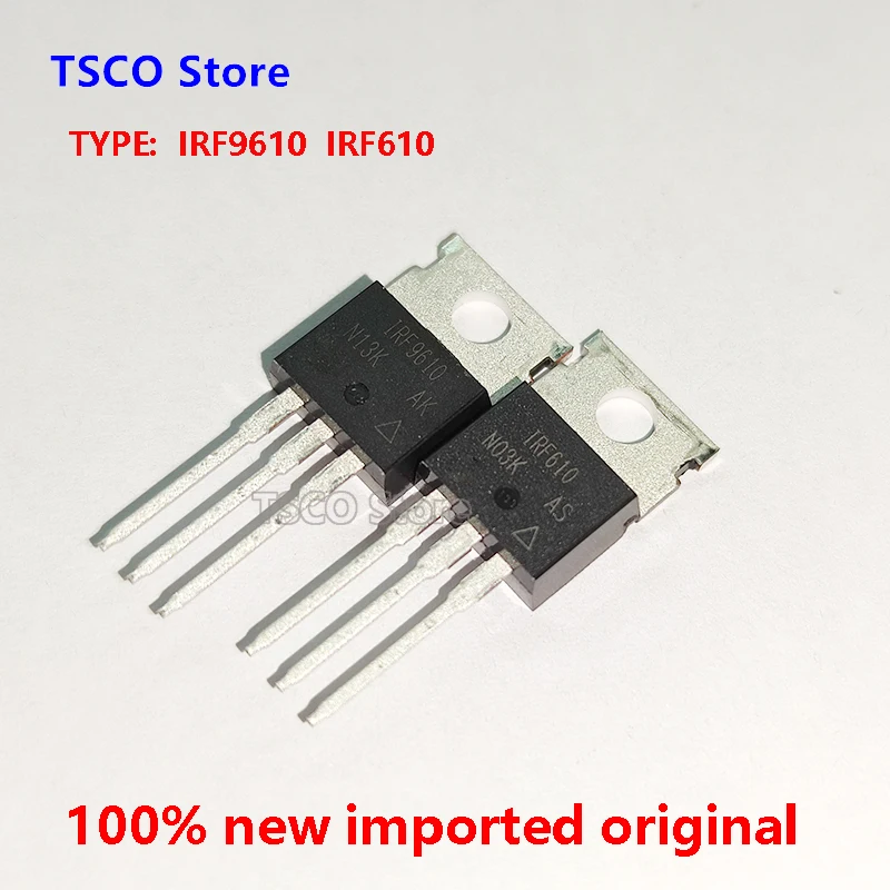 10 buah IRF9610 IRF610 Audio asli baru