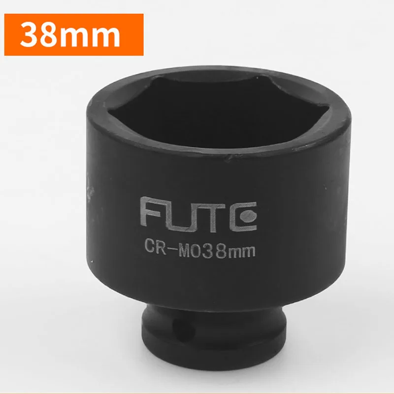 Imagem -04 - Espessamento Hex Chave de Impacto Curto Soquete Driver Cr-v Alloy Point Soquete Cabeça Ferramentas Pneumáticas Industriais Alta Qualidade
