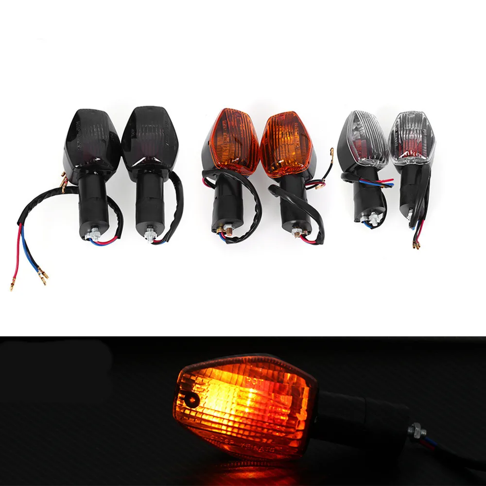 2Pcs Motorcycle Turn Signal Light Indicator Lamp For HONDA CB1300/S CBR900RR CBF600 CB600F CB400