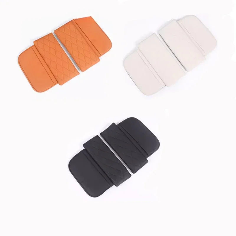 Center Console Armrest Box Cover Pad For Mercedes Benz S Maybach Class W223 S350 S450 S500 Leather Anti-Scratch Armrest Cushion