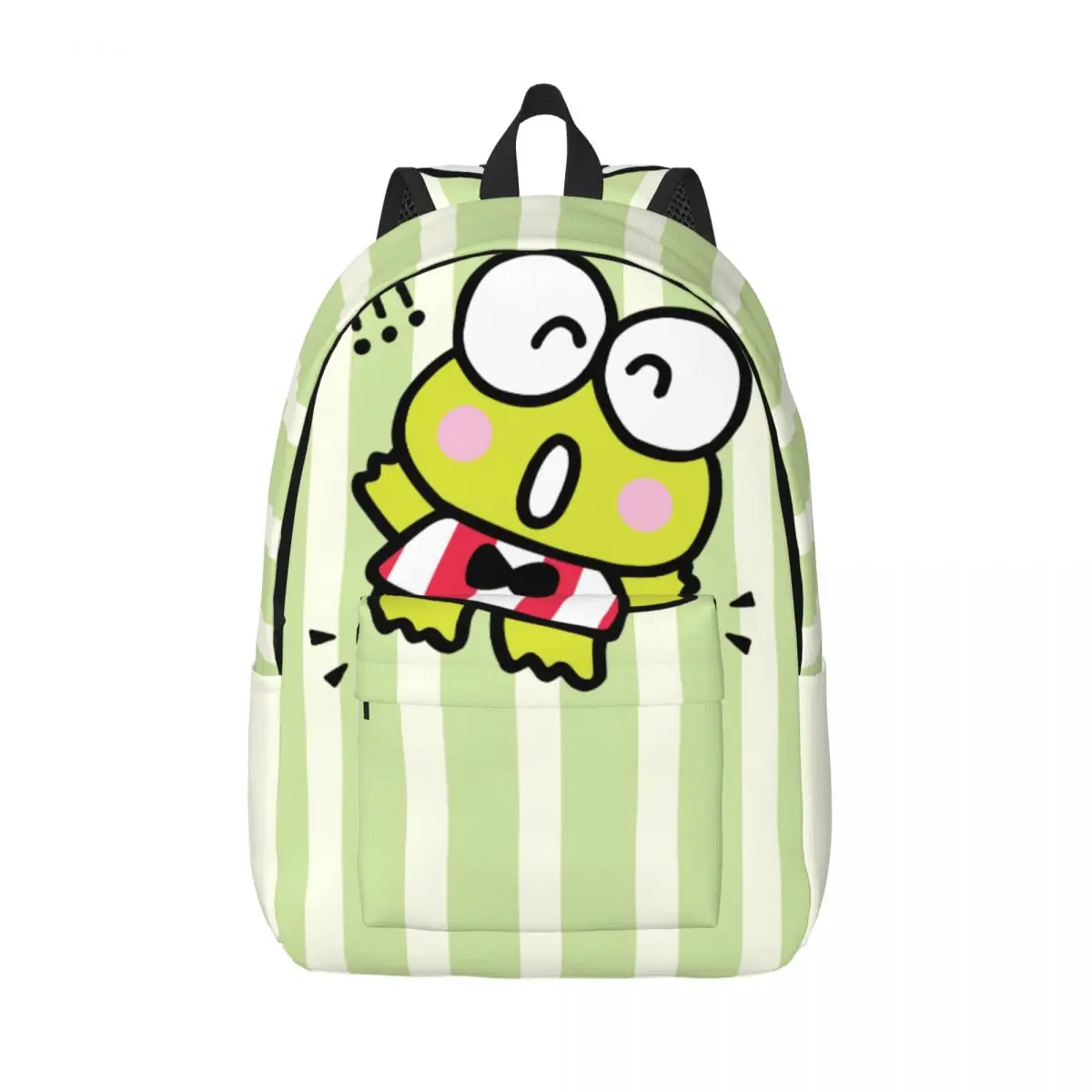 Rucksack Cute Frog Multi Compartment Sanrio Kero Kero Keroppi Girl Kid Birthday Gift Snack Storage Schoolbag Weekend Picnic