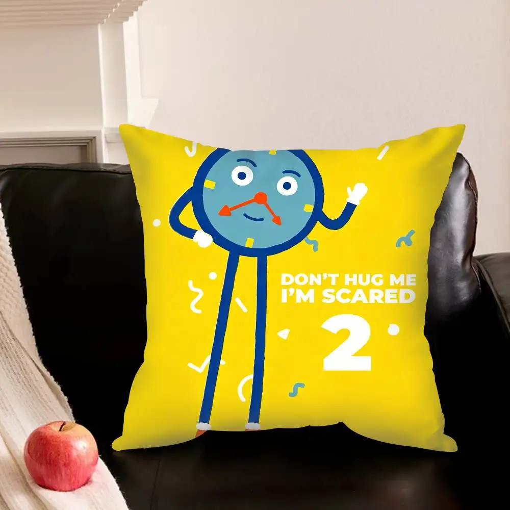 Web Series Dont H-Hug Me Im Scared L-Laser Pillowcase living room sofa cushion cover bedroom room bed cover home decoration