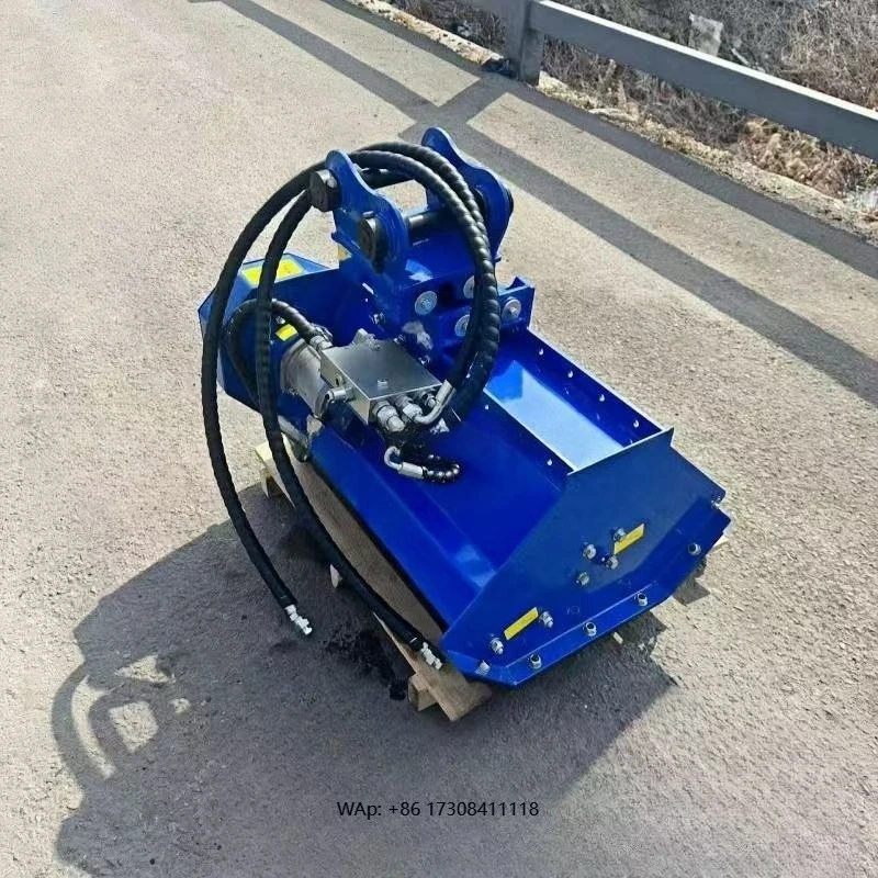 

mini excavator linked lawn mower for 4-9 ton construction machinery with motor gearbox bearings