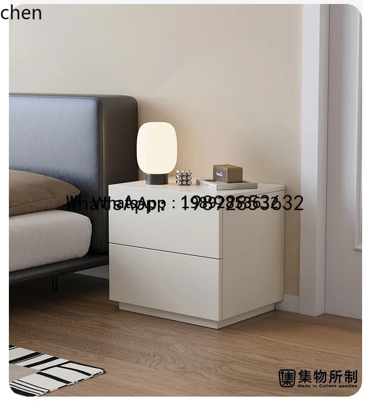 b9.21-GZ Solid Wood Bedside Table Simple Storage Cabinet Household Small Bedside Organizer home accessories