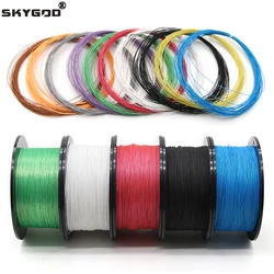 5~500m UL1423 PTFE Wire Silver Plated Single Core Cable PVDF 38~24AWG Micro Fine Electronic Line High Temperature Copper Wire