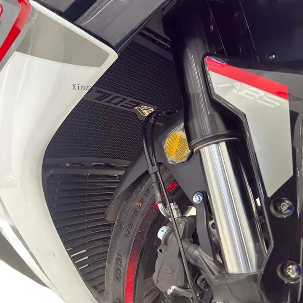 

For ZONTES 703RR 703R Modified Water Tank Mesh 703RR/R Motorcycle Radiator Grill Guard Oil Cooler Guard Protection Cover Set