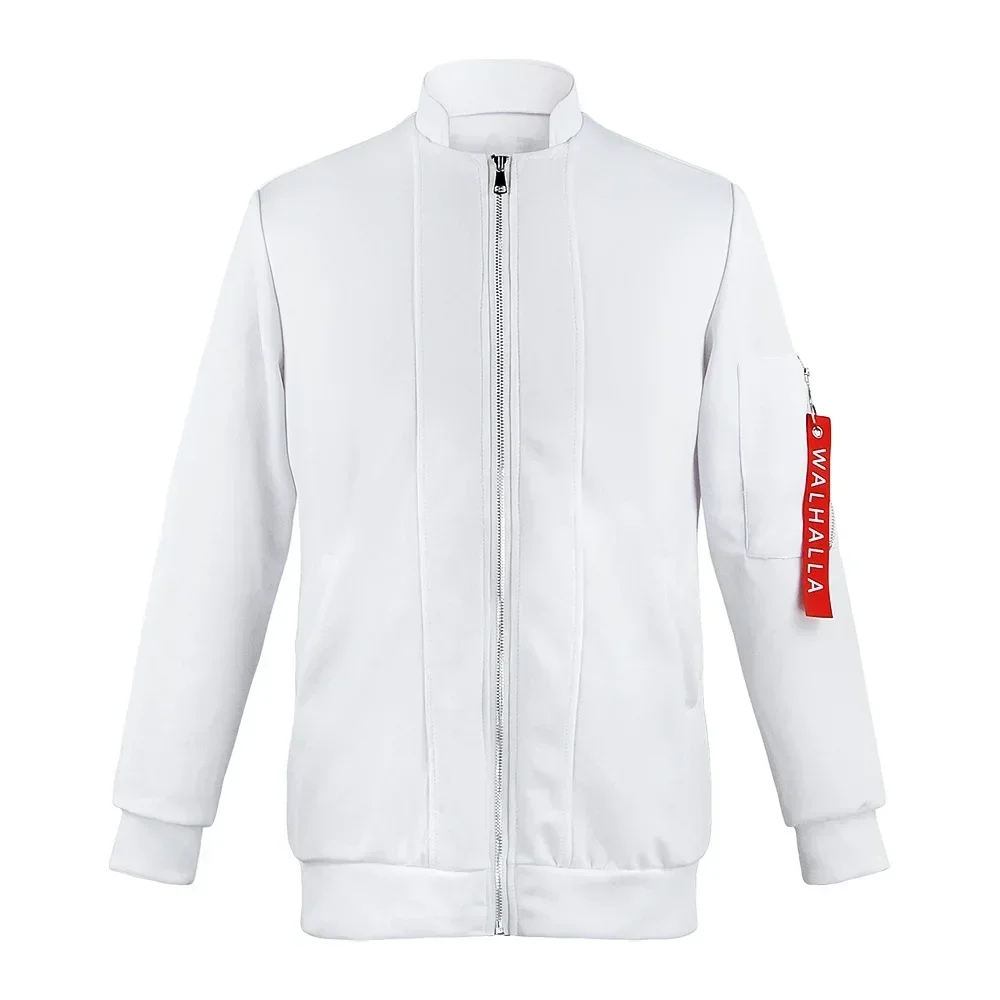 أزياء طوكيو ريفينجرز فالهالا باروهارا التأثيرية سترة الملاك البيضاء Kazutora Hanemiya