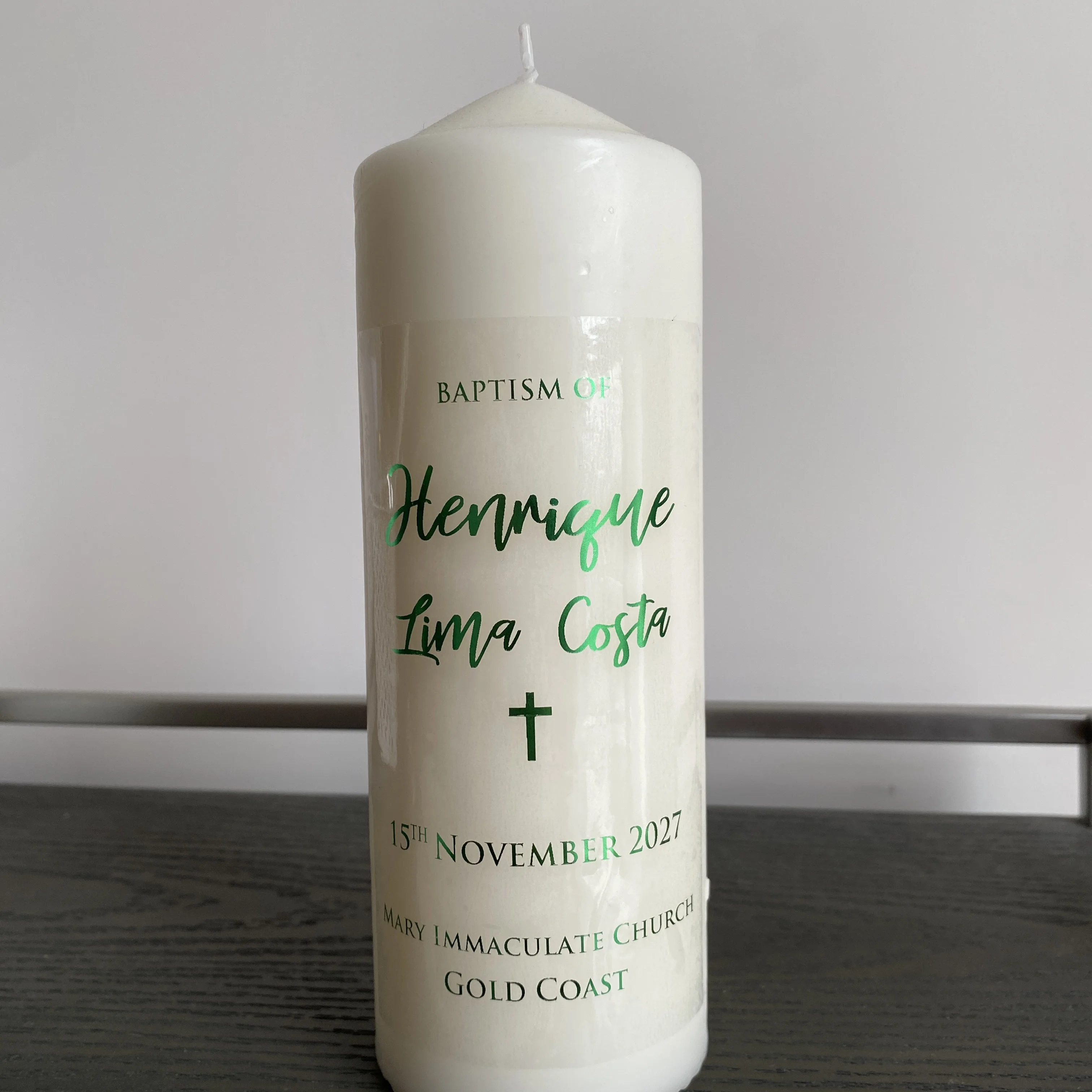 1 Label Lilin Pernikahan yang - Personalised Candle Label ulasan dan harga