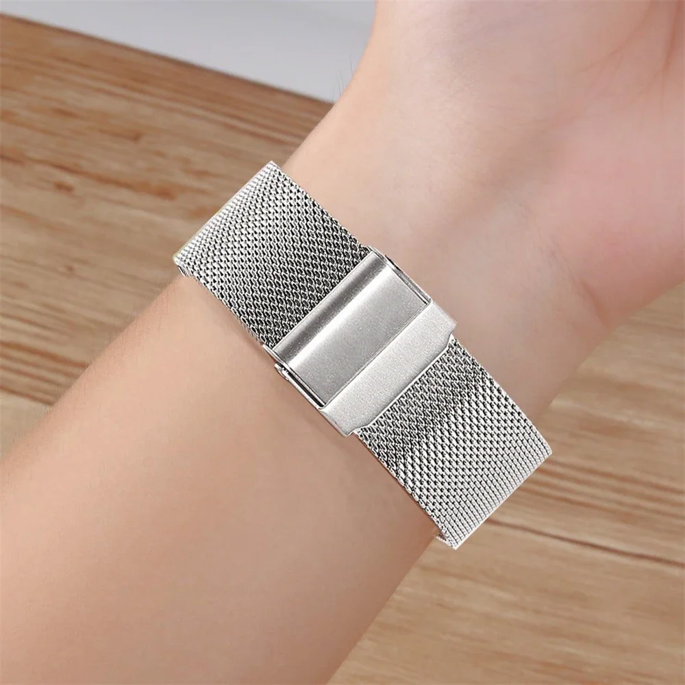 20 22mm Metal Bracelet For Realme watch 3 2 S Pro Strap For SUUNTO 9 PEAK PRO/5 PEAK/3 Fitness Luxury Stainless Steel Wristband