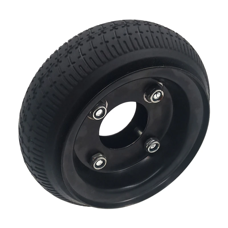 168x50 solid tire structure is stable and suitable for lawn drilling/weeding machines