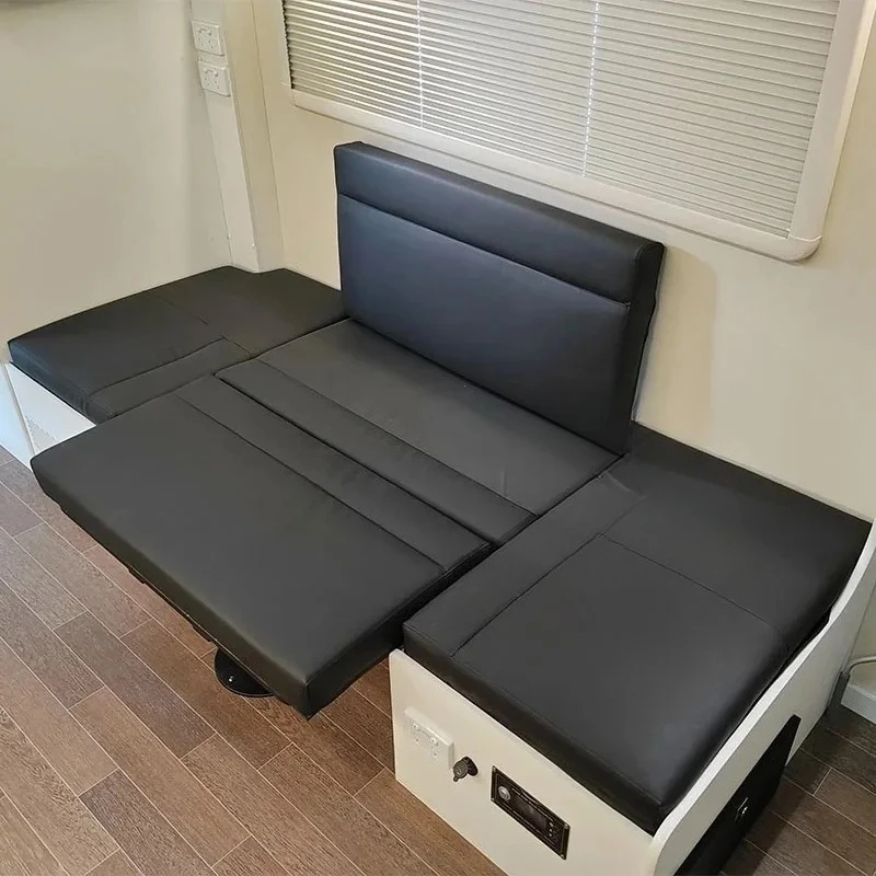 Rugged 4X4 Ready Camper Trailer Travel Trailer with High Clearance Axle and Off Grid Power Pack for Wilderness