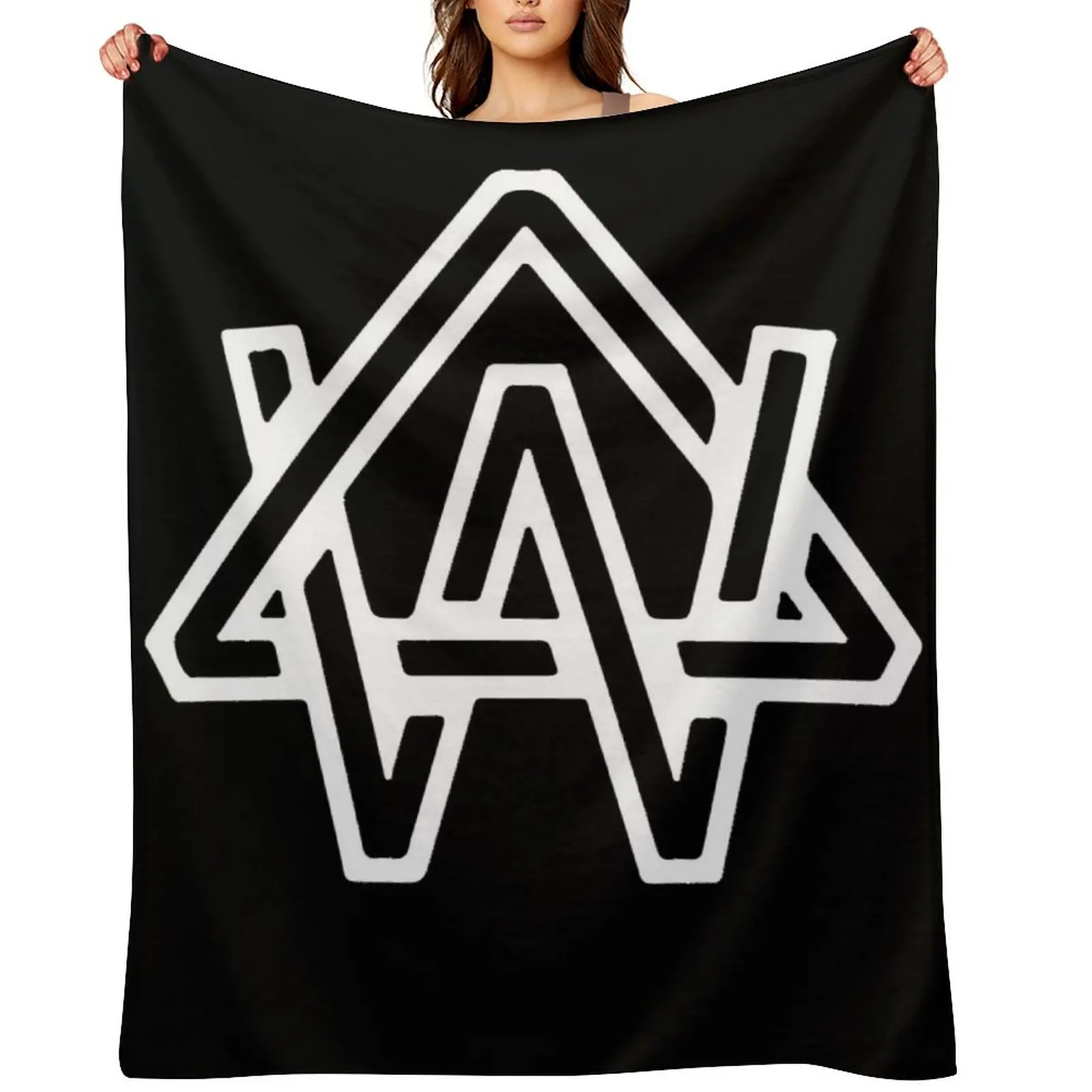 

Alison Wonderland NEW LOGO in White Classic Throw Blanket Extra Large Throw Weighted Fashion Sofas Luxury Blankets