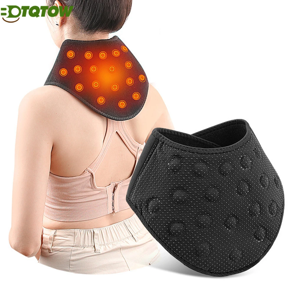 1PCS Magnetic Self Heating Pad Therapy Pain Relief Neck Wrap Support Brace Collar Pain for Neck Arthritis Migraine Headaches