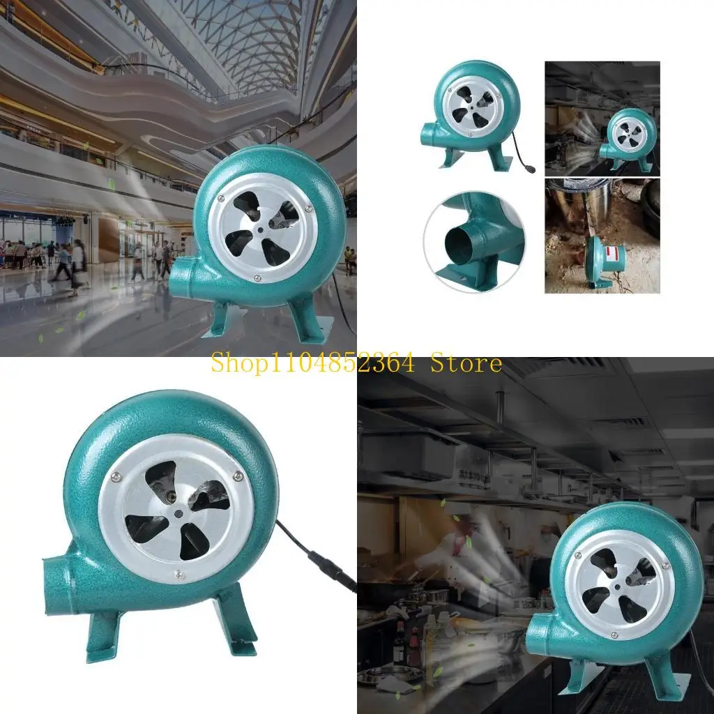 

652F Barbecue Fan BBQ Blower with Duct Iron Gear Portable Manual Blower for Camping Outdoor Grill Accessories