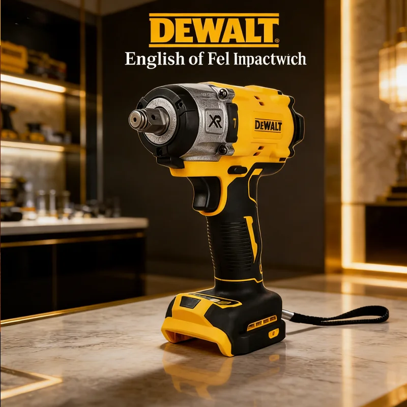 

DEWALT DCF922 20VBrushless Impact Wrench 406N.m Torque 1/2"Drive 0-2500rpm for Automotive Bolt Tightening&Construction Fastening